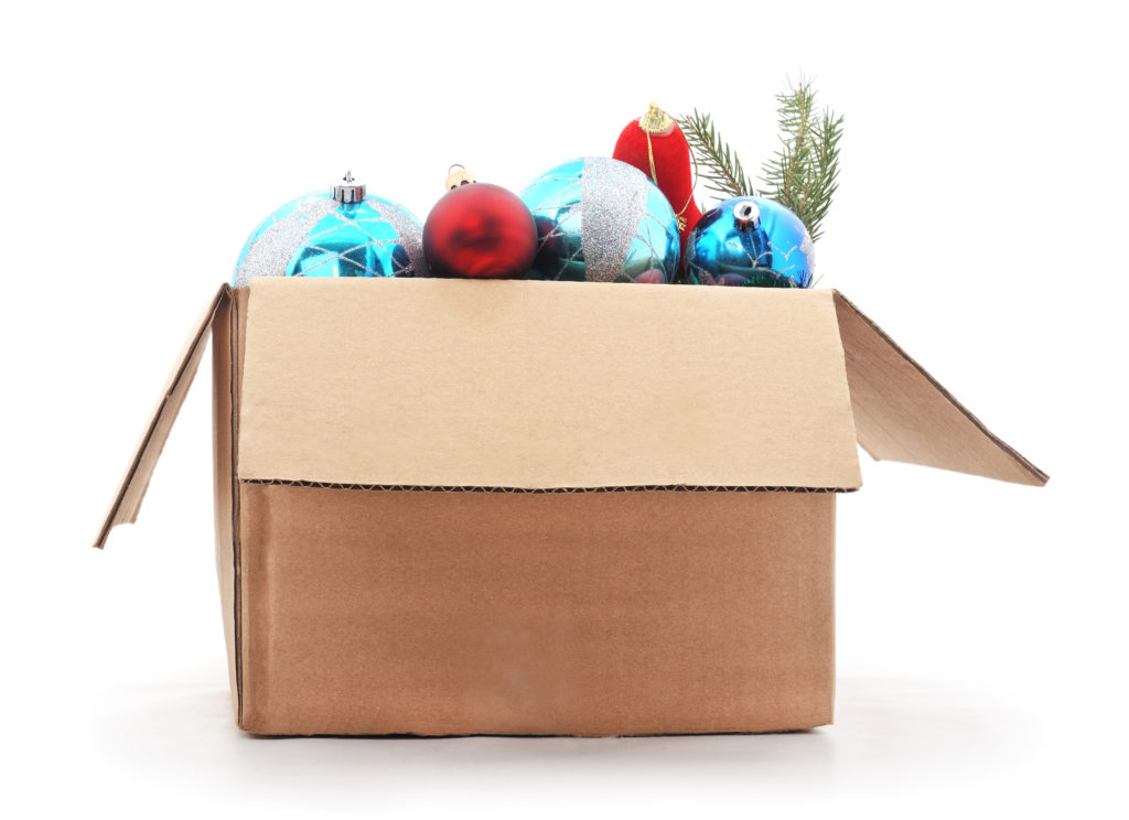 Don't let boxes of Christmas cheer overwhelm you.